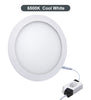 24w LED Round Recessed Ceiling Light Panel 6500K Cool White