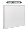 48w LED Recessed Ceiling Panel 6500K Pure White 600 x 600