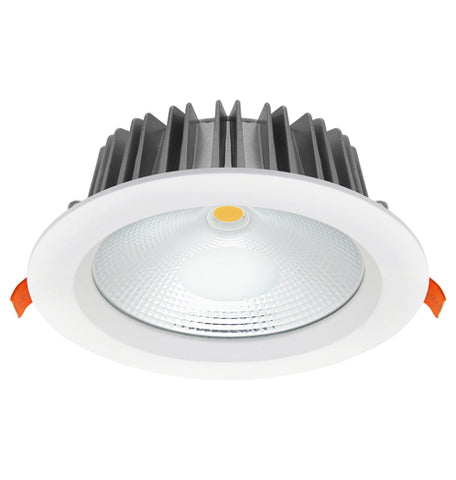 30w Round Recessed LED Down Light Cool White 4000k PL Metal Halide Replacement CDL30W4K