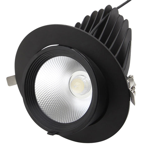 LED Downlight Adjustable Recessed Commercial Lighting 30w High Brightness CDA02-A