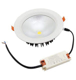 COB 30W Recessed Commercial LED Downlight 6000k PL Metal Halide Replacement CDL30