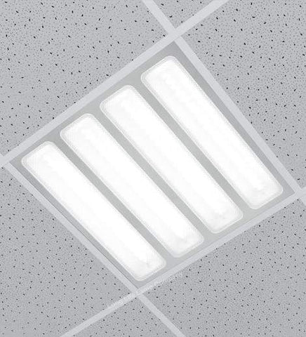 48w LED Panel 600 x 600 Ceiling Light 6500k Recessed 4 Sections Back Light