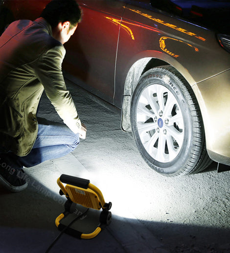 30w Outdoor LED Worklight Floodlight Adjustable IP65 Waterproof Cool White 6000k WKL3W