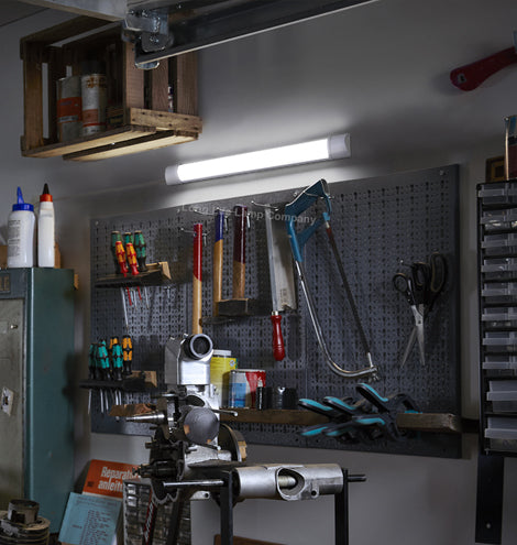 LED Slim Profile Ceiling Batten Light Opal Cover FB0