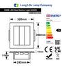 LED Canopy Light for Petrol Station Lighting 150w 6000k IP67 GSL150W