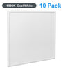 10 pack 40W recessed LED panels 600x600 cool white