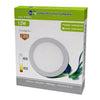 12w LED Round Ceiling Panel 3000k Warm White - PanelHut Free Delivery on all orders