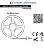 12W LED Tape Strip Light IP65 Continuous COB Illumination 5m 12V Blue - PanelHut Free Delivery on all orders