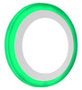 12w Recessed Ceiling LED Round Green Ring Panel 195mm - PanelHut Free Delivery on all orders