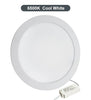 18w LED Panel Light Round Recessed Back Lit 6500k 18WSCW02 - PanelHut Free Delivery on all orders