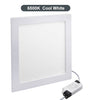18w Recessed Ceiling LED Square Panel 6500K Cool White 225 x 225 - PanelHut Free Delivery on all orders