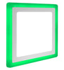 18w Recessed LED Square Panel Dual colour Green and White 242 x 242 - PanelHut Free Delivery on all orders