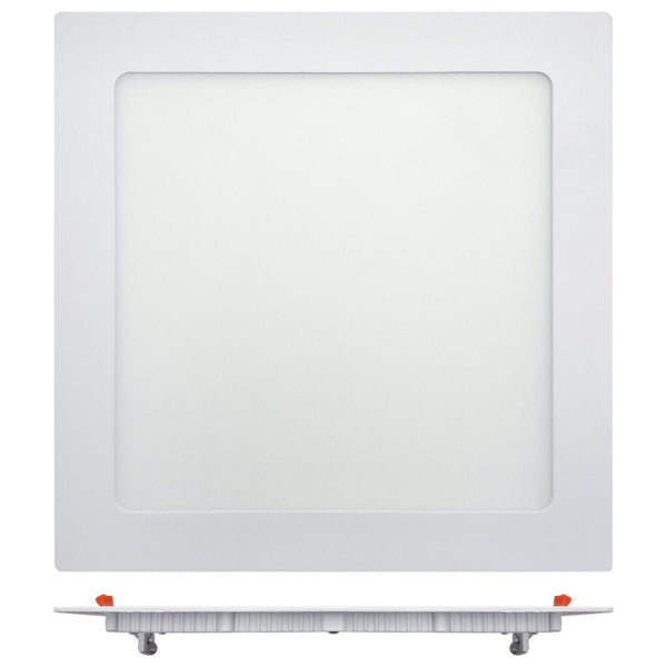 18w Recessed LED Square Panel Light 6500K Continuous Running Hours Philips Driver PH18WCWS - PanelHut Free Delivery on all orders