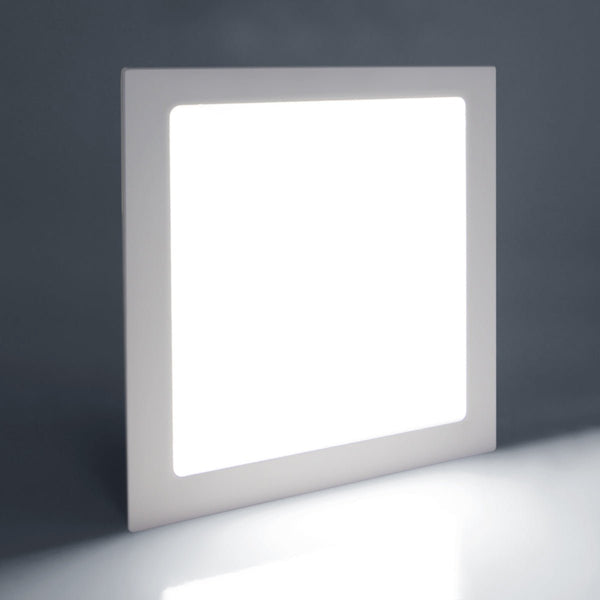 18w Recessed LED Square Panel Light 6500K Continuous Running Hours Philips Driver PH18WCWS - PanelHut Free Delivery on all orders