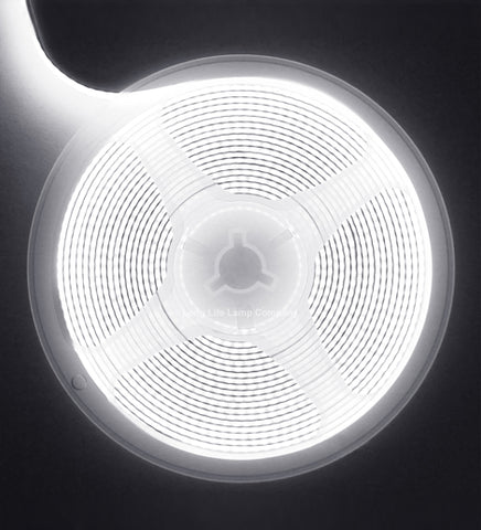 Cool White LED Tape Strip Light Continuous COB Illumination 5 Metres 12v