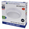 18w IP54 Round LED Ceiling Light Surface Mounted 6500k DPCR270