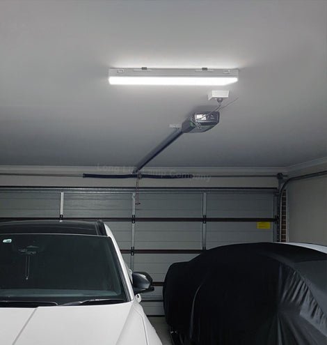 20W LED Microwave Sensor Ceiling Batten Light 2 feet 6500k Remote MSBL20 - PanelHut Free Delivery on all orders