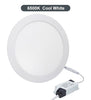 20W LED PANEL LIGHT ROUND RECESSED 240mm x 240mm 6500K 20WR65K - PanelHut Free Delivery on all orders