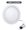 24w LED Round Recessed Ceiling Light Panel 6500K Cool White - PanelHut Free Delivery on all orders