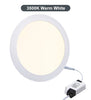 24w Recessed Ceiling LED Round Panel 3500K Warm White 300mm - PanelHut Free Delivery on all orders