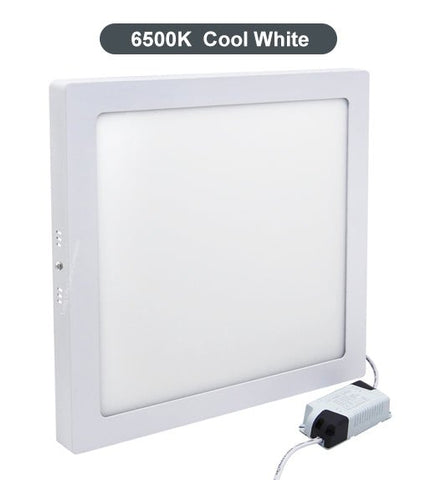 24w Surface Mount LED Square Panel 6500K Cool White - PanelHut Free Delivery on all orders