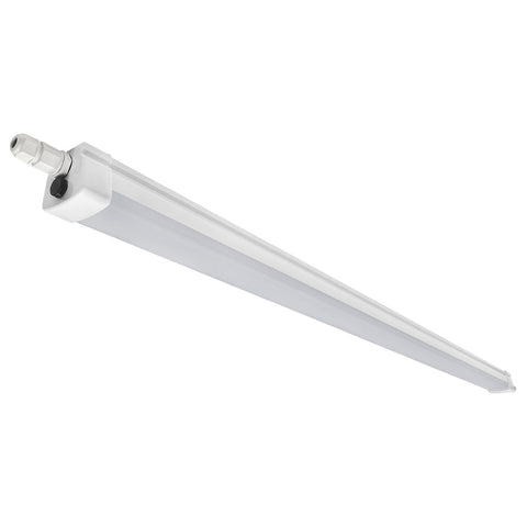 36w 4 feet LED Linear Ceiling Batten Light Fitting IP65 6500K BA02CW - PanelHut Free Delivery on all orders