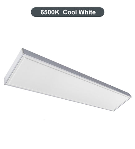 40w Surface Mount LED Panel 6500K Daylight White 1200 x 300
