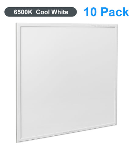 10 Pack 40w LED Ceiling Panel 6500K Cool White 600x600