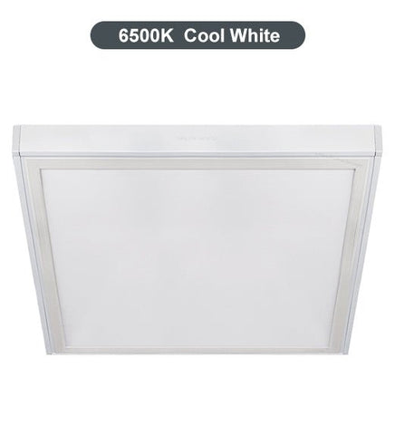 40w LED 600x600 Square Panel 6500K Cool White SURFACE MOUNT - PanelHut Free Delivery on all orders