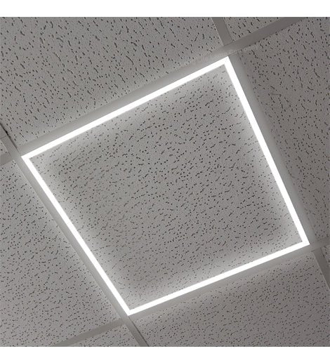 40w LED Edge Lit Border Recessed Ceiling Light 6500k Daylight White AP04 - PanelHut Free Delivery on all orders