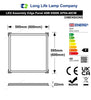 40w LED Edge Lit Border Recessed Ceiling Light 6500k Daylight White AP04 - PanelHut Free Delivery on all orders