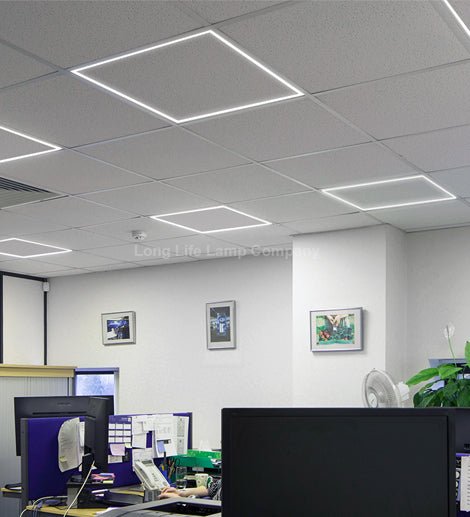 40w LED Edge Lit Border Recessed Ceiling Light 6500k Daylight White AP04 - PanelHut Free Delivery on all orders