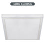 48w LED 600 x 600 Surface Mount Panel 6500K Cool White Energy