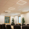 48w LED Edge Lit Border 600 x 600 Recessed Ceiling Light 3000k Warm White - PanelHut Free Delivery on all orders