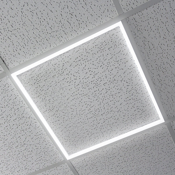 48w LED Edge Lit Border 600 x 600 Recessed Ceiling Light 6500k High Lumen - PanelHut Free Delivery on all orders
