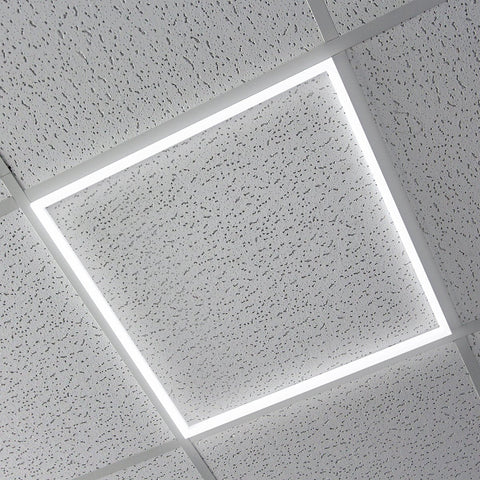 48w LED Edge Lit Border 600 x 600 Recessed Ceiling Light 6500k High Lumen - PanelHut Free Delivery on all orders