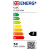 50w LED Floodlight Black 6500K with Detachable PIR Sensor IP65 FL65K50W - PanelHut Free Delivery on all orders