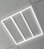 64w LED 600 x 600 Edge Lit Border Line Recessed Ceiling Light 6500k Cool White 64W01 - PanelHut Free Delivery on all orders