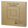 64w LED 600 x 600 Edge Lit Border Line Recessed Ceiling Light 6500k Cool White PFL04 - PanelHut Free Delivery on all orders