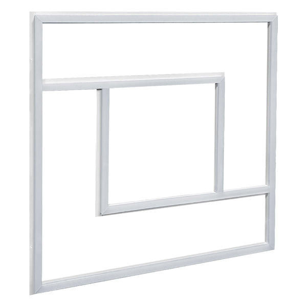 64w LED 600 x 600 Edge Lit Border Line Recessed Ceiling Light 6500k Cool White PFL04 - PanelHut Free Delivery on all orders