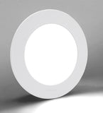 6w Recessed Ceiling LED Round Panel 6500K Cool White 120mm