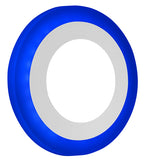 6w Blue Ring Recessed Ceiling LED Round Panel 145mm