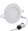 6w Blue LED Recessed Ceiling Panel Round 120mm - PanelHut Free Delivery on all orders