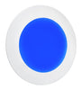 6w Blue LED Recessed Ceiling Panel Round 120mm