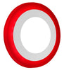 9W red recessed LED round panel 145mm ceiling light