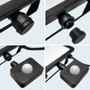 50w LED Floodlight Black 4000K with Detachable PIR Sensor IP65 FL4K50W