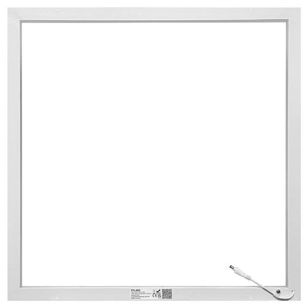 40w LED Edge Lit Border 600 x 600 Recessed Ceiling Light Green PFL40G