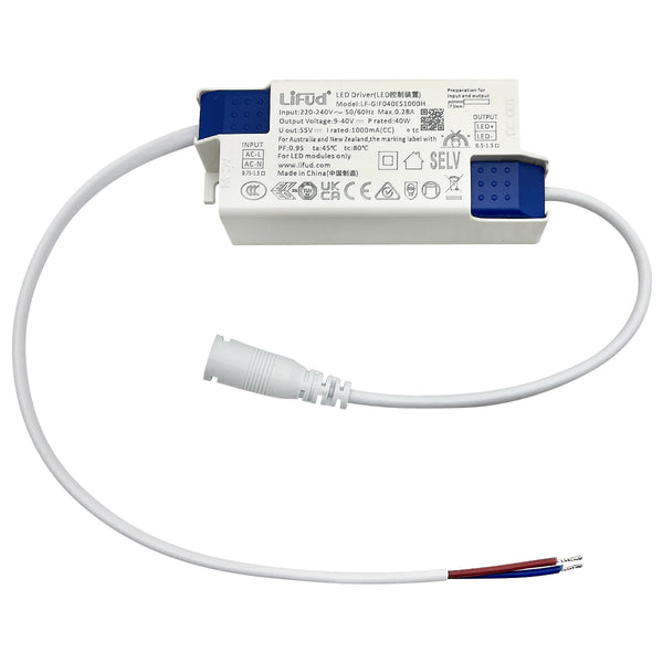 40w LED Edge Lit Border 600 x 600 Recessed Ceiling Light Green PFL40G