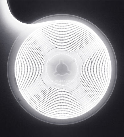 Cool White LED Tape Strip Light Continuous COB Illumination 5 Metres 12v - PanelHut Free Delivery on all orders