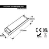 LED Driver 24v Output Low Voltage IP20 Transformer 24 Volts D2 - PanelHut Free Delivery on all orders